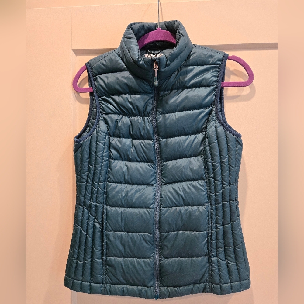 Weatherproof Women's Teal Puffer Vest